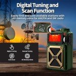 FosPower D9 Emergency Weather Radio with Power Bank