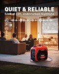 ERAYAK 2400W Quiet Portable Inverter Generator