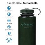 32 oz BPA-Free Reusable Water Bottle - Jade