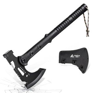 Multi-Functional Survival Axe with Sheath, 15 Inch