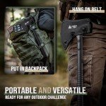 Multi-Functional Survival Axe with Sheath, 15 Inch