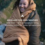 TETON Celsius 0 Degree Sleeping Bag for All Weather