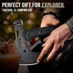 Multi-Functional Survival Axe with Sheath, 15 Inch