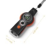 Multi-Use Emergency Safety Whistle with Lanyard