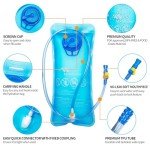 Mobihome Hydration Backpack with 2L Leak-Proof Bladder