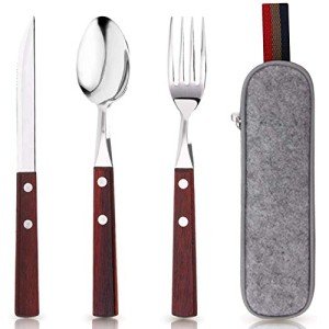 Eco-Friendly Stainless Steel Travel Utensils Set