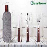 Eco-Friendly Stainless Steel Travel Utensils Set