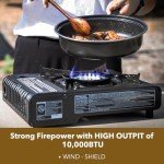 First Penguin Portable Camping Stove - 10,000 BTU