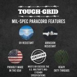 Tough-Grid Camo Paracord 550 lbs - USA Made