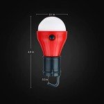 Portable Waterproof LED Lantern for Emergencies (4 Pack)