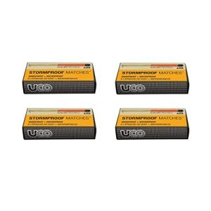 Stormproof Waterproof Windproof Match 4-Pack