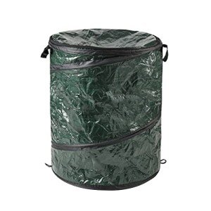 29.5-Gallon Collapsible Trash Can for Outdoor Use