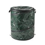 29.5-Gallon Collapsible Trash Can for Outdoor Use