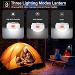 FLY2SKY 4-Pack Rechargeable Camping LED Lanterns