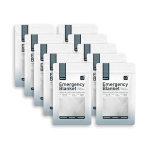 Altland 10 Pack Heat Reflective Emergency Blankets