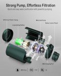 Portable Electric Water Purifier with Emergency Lighting