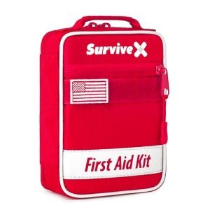 SurviveX Small First Aid Kit for Emergencies