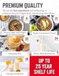 ReadyWise Emergency Food Sample Kit - 100 Servings