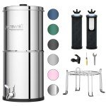 Purewell 2.25 Gallon Stainless Steel Water Filter Kit