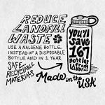 16 oz Nalgene Sustain BPA-Free Water Bottle