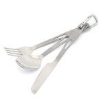 TOAKS Titanium 3-Piece Camping Cutlery Set