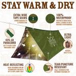 Ultralight Mylar Survival Tent for 2 People