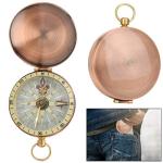 Vintage Pocket Compass for Camping and Adventure