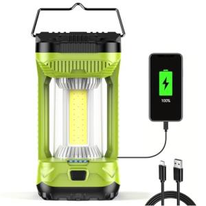 AlpsWolf Rechargeable Camping Lantern, 1000LM, Green