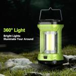 AlpsWolf Rechargeable Camping Lantern, 1000LM, Green