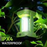 AlpsWolf Rechargeable Camping Lantern, 1000LM, Green