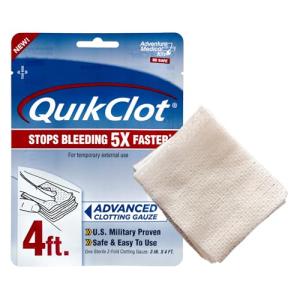 QuikClot Gauze for Emergency Bleeding Control