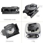 Military-Grade Hiking Compass with Lanyard and Pouch