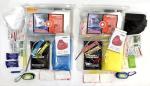Emergency Storm Survival Kit (2-Pack) – 31-Piece Hurricane, Power Outage & Disaster Preparedness Supplies with Water, Electrolytes, First Aid, Flashlight & Blanket