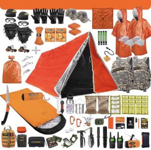 72 Hour Survival Kit with 291 Essential Items