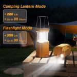 Emergency Solar Hand Crank LED Lantern & Flashlight