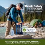 TRAILGO Pro Water Purifier for Emergencies