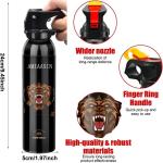 AIMSEIZE Compact Pepper Spray for Outdoor Protection
