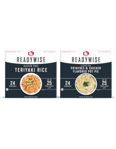 ReadyWise Gluten-Free Emergency Food Kit, 20 Servings