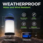 KIZEN Solar Camping Lantern - LED Emergency Light