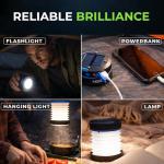 KIZEN Solar Camping Lantern - LED Emergency Light