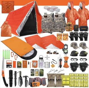 72 Hour Survival Kit with 291 Essential Items