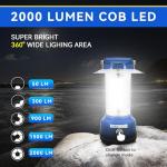 Rechargeable 5000 Lumen LED Lantern with Power Bank