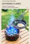 Portable Windproof Camping Stove with Carrying Bag