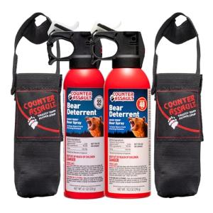 Bear Spray Combo with Holsters for Outdoor Safety