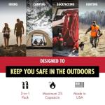 Bear Spray Combo with Holsters for Outdoor Safety