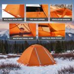 Compact Waterproof Tent for 2 People