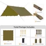 Portable Waterproof Multi-Functional Outdoor Camping Tarp