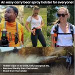 Bear Spray with Holster for Camping & Hiking