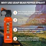 Bear Spray with Holster for Camping & Hiking