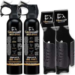 Bear Pepper Spray with Holster - 2 Pack